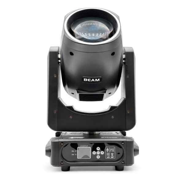 Cabeza móvil super beam 260w lampara, aro LED rgb. WEINAS SUPER260L