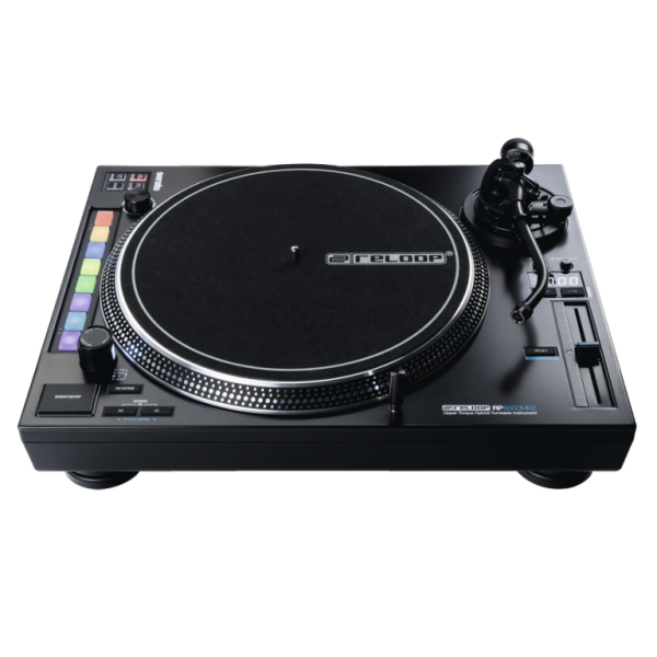 Bandeja de vinilo profesional, conexión Serato, RELOOP RP 8000 MKII.