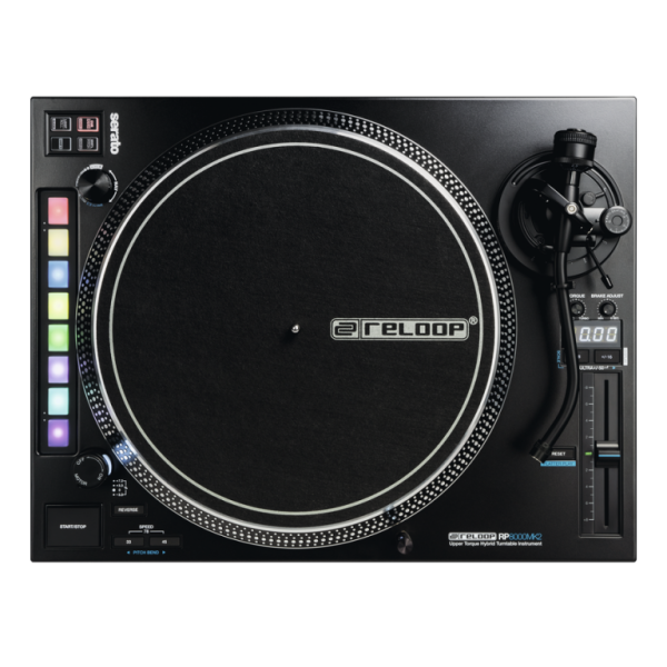 Bandeja de vinilo profesional, conexión Serato, RELOOP RP 8000 MKII.