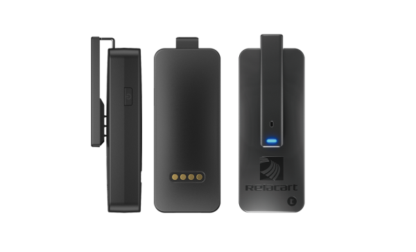 Mini sistema de micrófono inalámbrico de doble canal, USB C + Lightning. RELACART Mi3