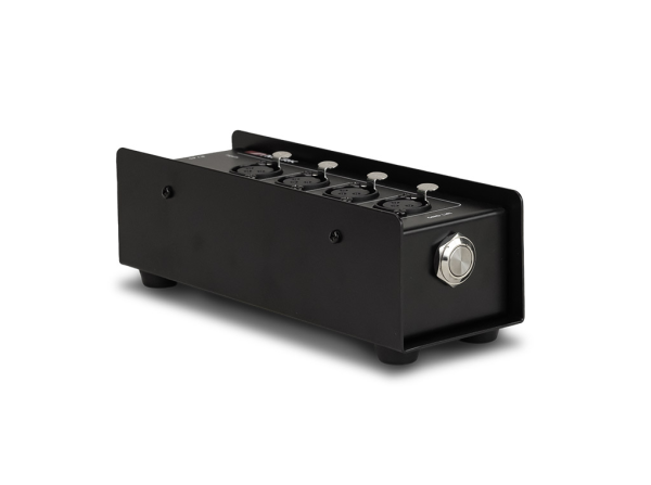 Caja de conexión de 4 canales para cable CAT. 4x XLR3 hembra. MARK MBOX4 F