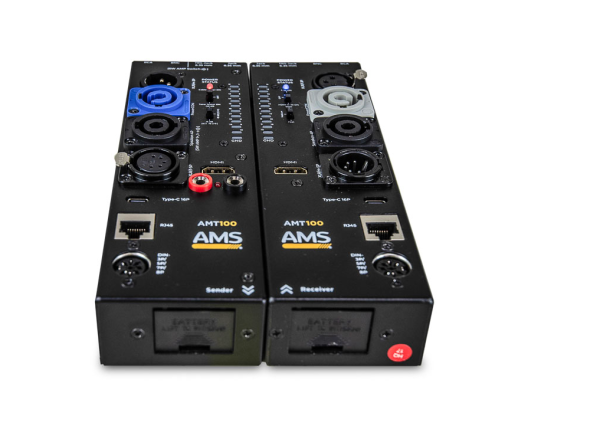 Comprobador de cables multifunción sender/receiver. AMS AMT 100