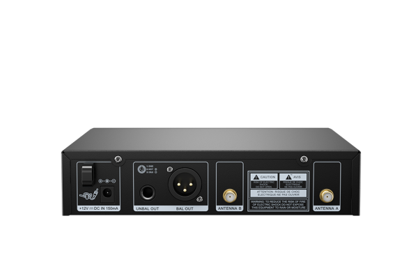 Sistema inalambrico micrófono de mano, Tri-diversity 2.4 Ghz. RELACART BG 24