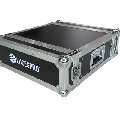 Case rack 3U, madera y aluminio. LPS