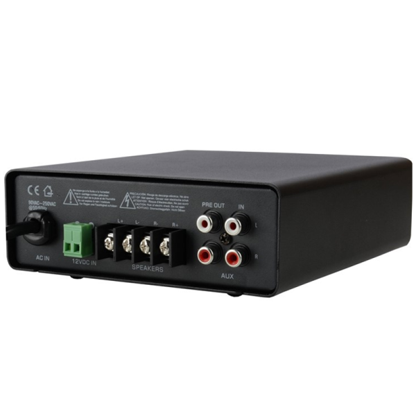 Amplificador de audio 30w, instalación, domestico, 4-8ohm, aux, usb, bt, line out, mic. KUNNEN PA302MBT