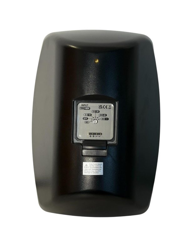 Altavoz de pared, instalación, 30w, 5″, 70/100v, 8Ohm, KUNNEN HYB 158 5T, W/B