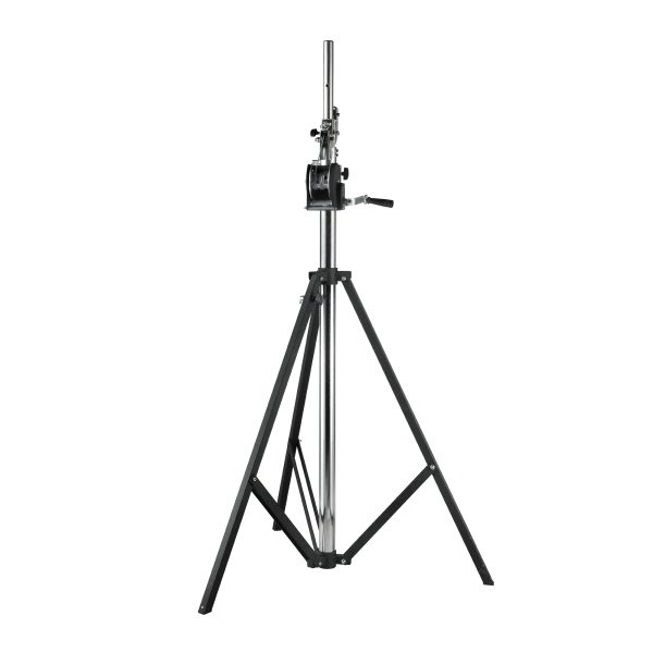 Trípode con malacate, luces, truss, 4mt, 90kg. INZZANE BL001