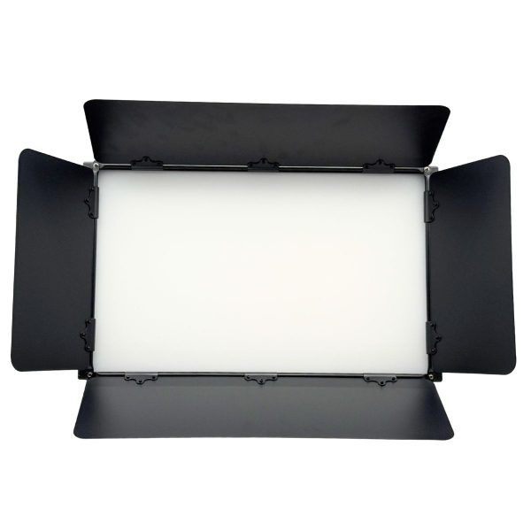 Panel LED, blanco, cálido y frio. Aletas barn door ajustables. LPS P612 WC
