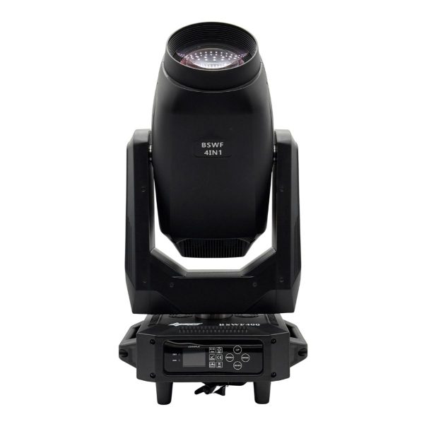 Cabeza Móvil 4 en 1, LED 400w, CMY + CTO, tijeras. LPS BSWF 400