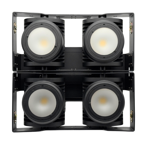 Blinder mini brut LED IP65, exterior 4x200w blanco, cálido y frio. LPS D420