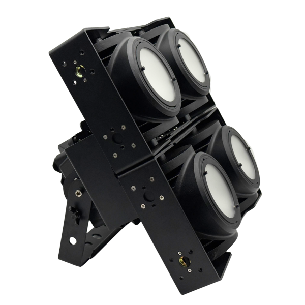 Blinder mini brut LED IP65, exterior 4x200w blanco, cálido y frio. LPS D420