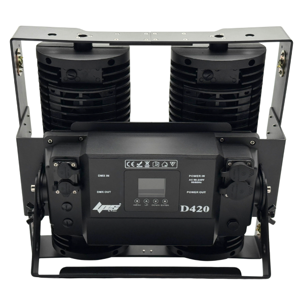 Blinder mini brut LED IP65, exterior 4x200w blanco, cálido y frio. LPS D420