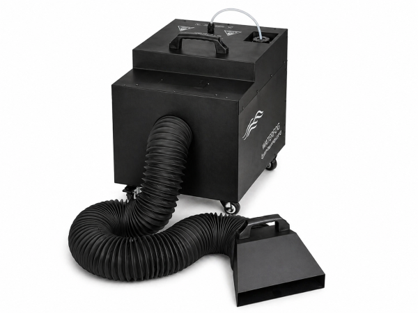 Maquina de humo bajo, lowfog, 3000w, control remoto, DMX. LPS LOWFOG