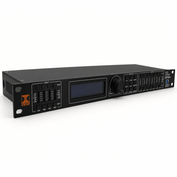 Procesador de audio 4 in – 8 out. DBMARK DP48+