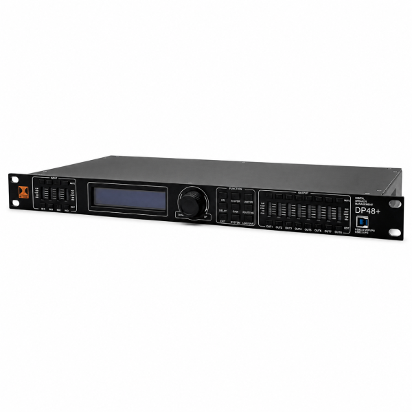 Procesador de audio 4 in – 8 out. DBMARK DP48+