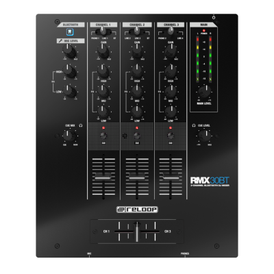 Mixer profesional para DJ, 3ch, BT. RELOOP RMX 30 BT