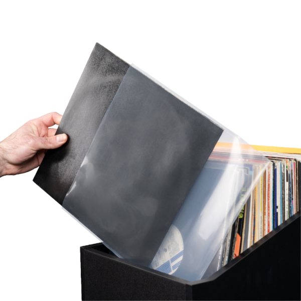 Fundas exteriores premium para discos de vinilo de 12″ x100. RELOOP Vinyl LP
