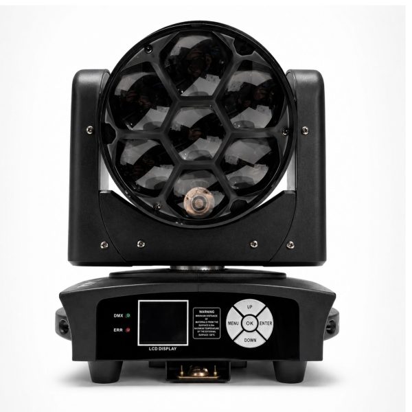 Cabeza movil Wash, LED 7x40w BeeEye RGBW. LPS Mini 740