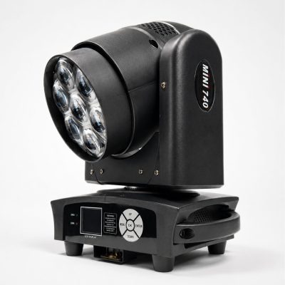 Cabeza movil Wash, LED 7x40w BeeEye RGBW. LPS Mini 740