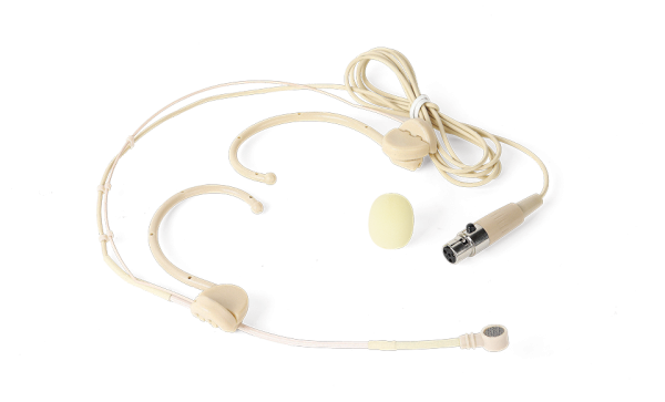 Micrófono de vincha unidireccional conector mini xlr 4p. RELACART HM500s