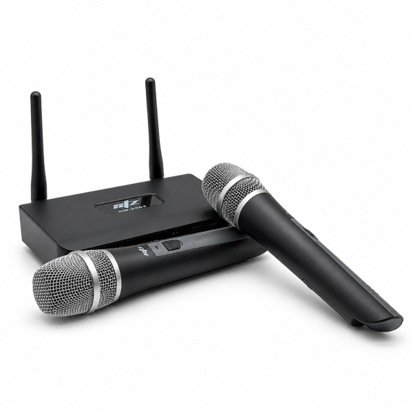 Micrófono inalambrico doble, UHF. STZ GW2002